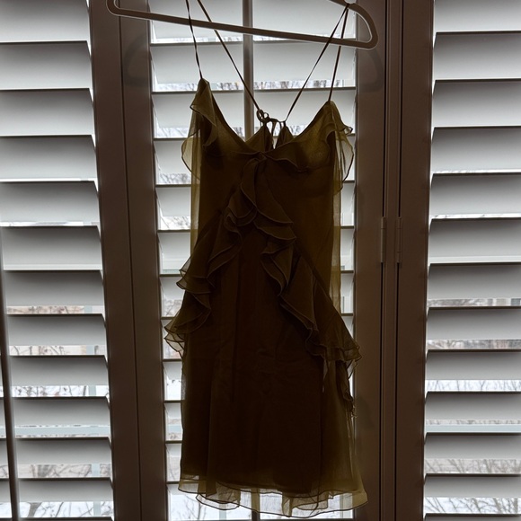 Express Ruffle Mini Dress - Picture 3 of 5